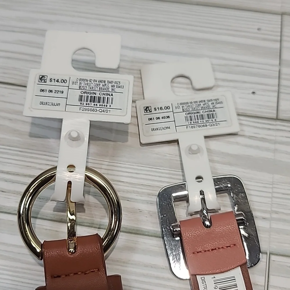 a new day bundle of 2 belts